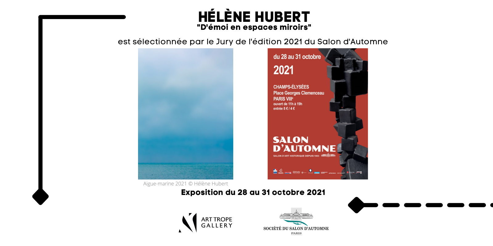 Exposition collective - Salon d'Automne - Hélène Hubert - Paris - France