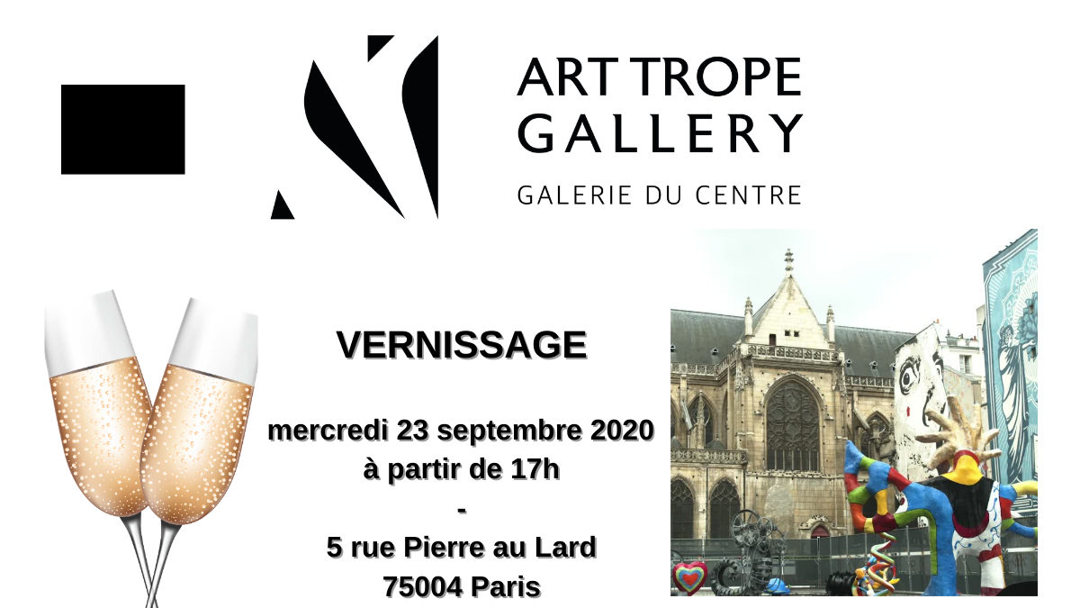 群展 - 开幕酒会 - Art Trope画廊 - 巴黎 - 法国